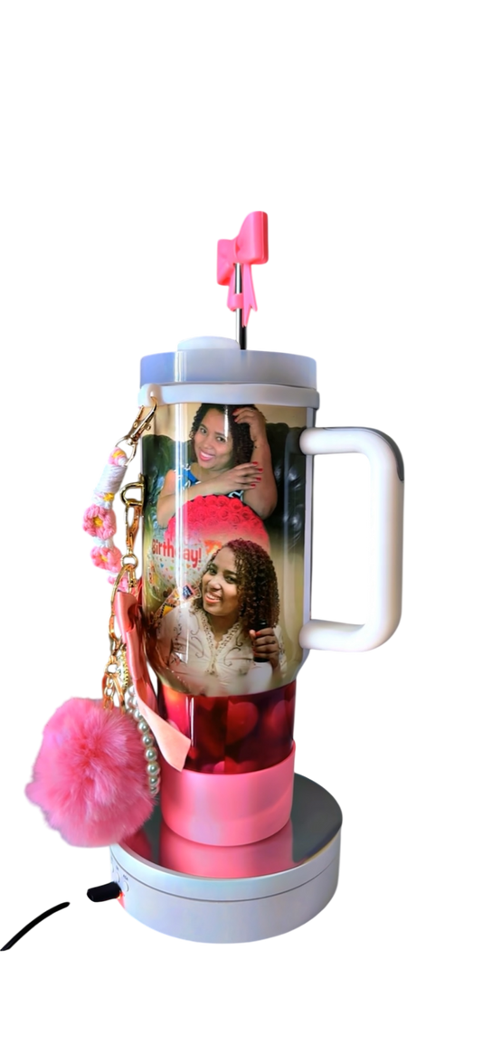 Custom Tumbler for lady ( Custom with your photo )